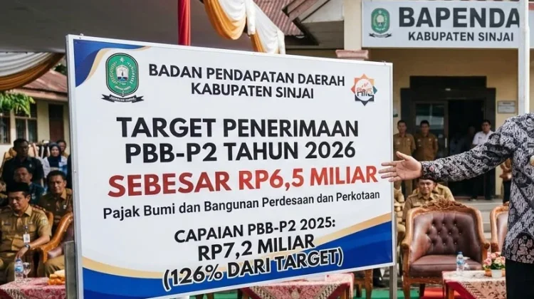 Bapenda Sinjai Target Penerimaan PBB-P2 Rp7,58 Miliar pada 2026