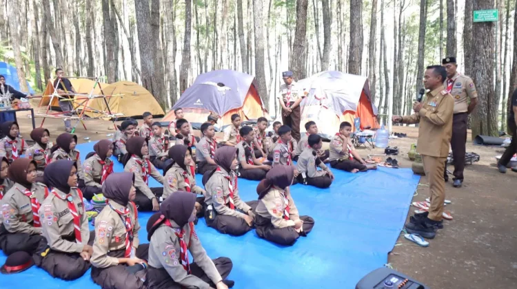 Bupati Bone Motivasi Kontingen Pramuka Hadapi Jambore Nasional XII