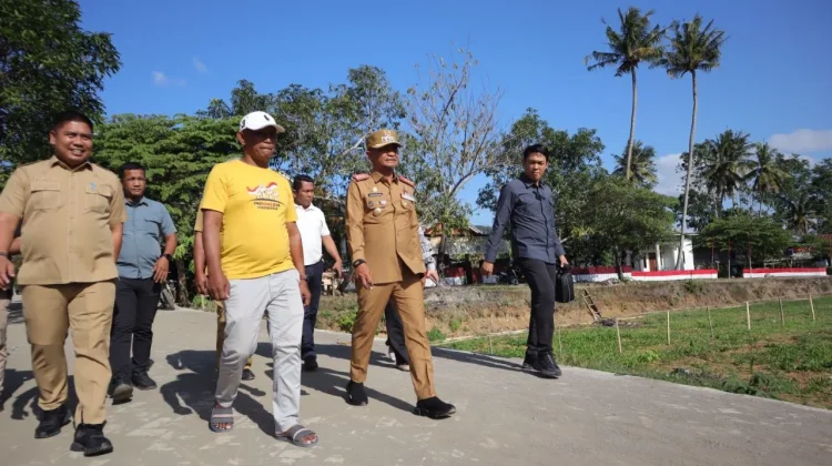 Bupati Bone Tinjau Progres Jalan Bengo-Taka-Malaka