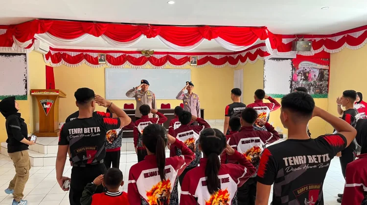 Batalyon C Pelopor Lepas Atlet Karate menuju Kejuaraan Kapolda