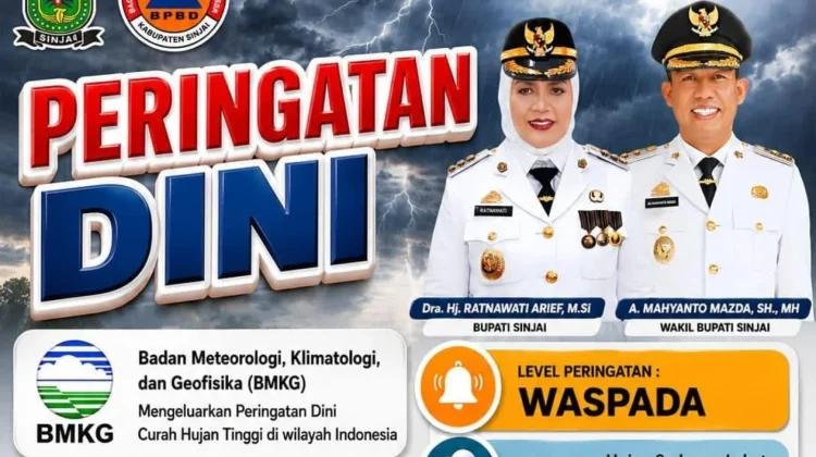 BMKG Keluarkan Peringatan Dini Cuaca Ekstrem di Sinjai