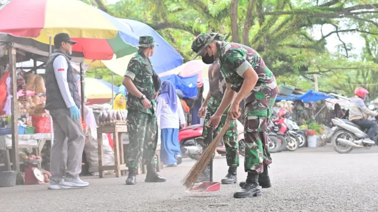 Kodim 1407 Bone dan Forkopimda Kompak Gelar Jumat Bersih