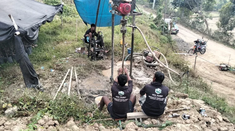 TMMD Kodim 1407 Bone Bangun Sumur Bor untuk Warga