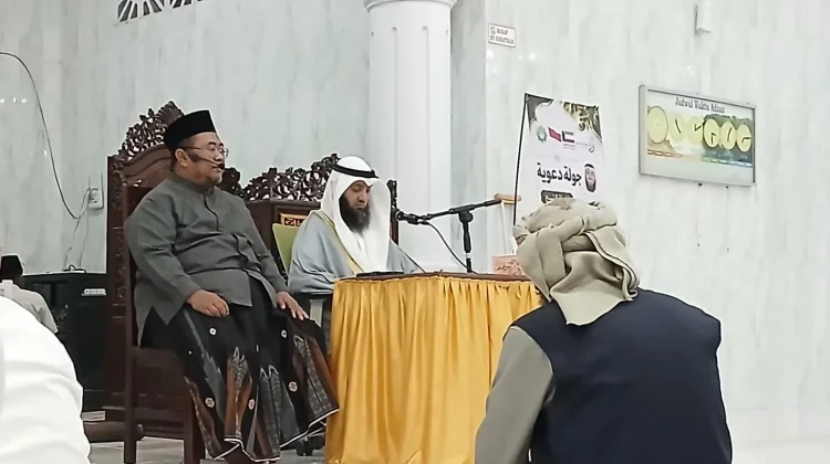 Tabligh Akbar di Masjid Jami Nailul Maram Sinjai Hadirkan Syekh dari Kuwait