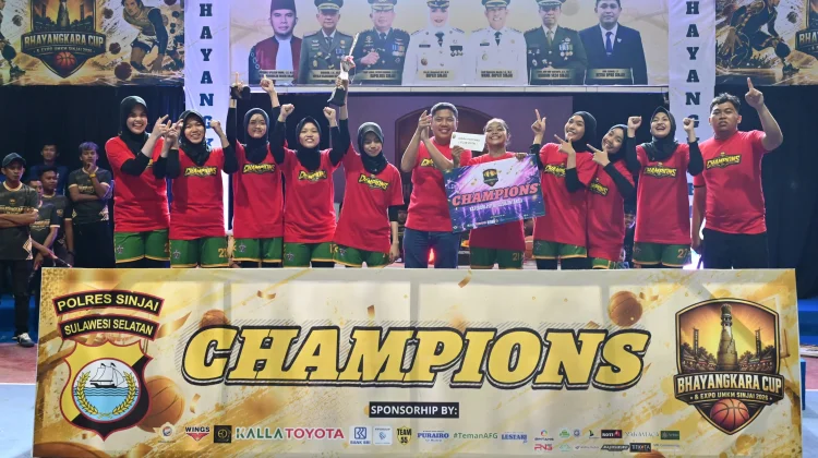 Disdik Sinjai Juara Bhayangkara Cup 2026, Irwan Apresiasi Kerja Tim