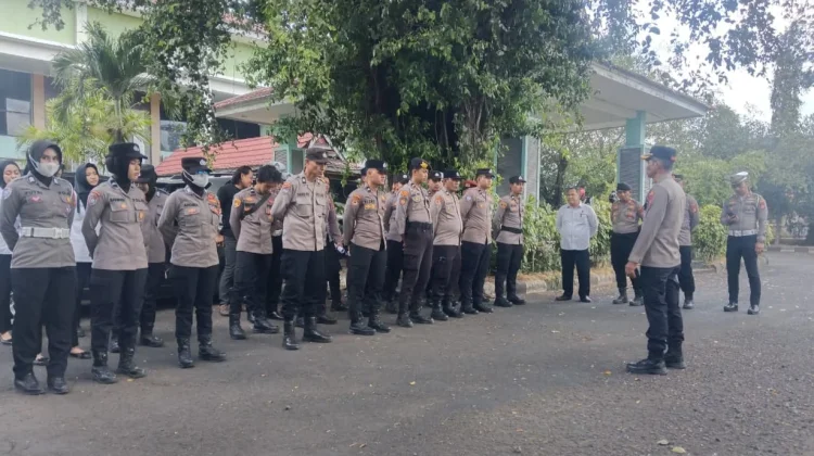 Polres Soppeng Kawal RDPU Mahasiswa Berlangsung Aman dan Kondusif