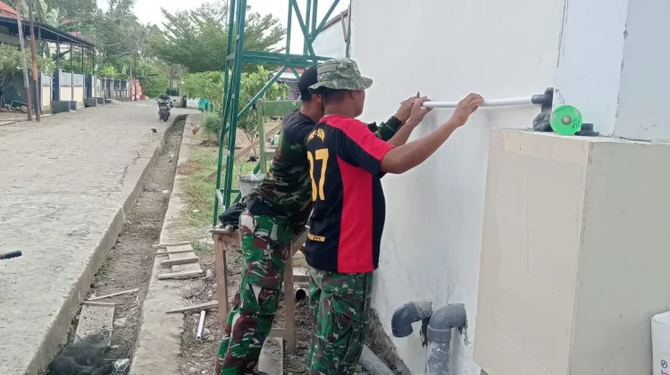lTMMD Bone Rakit Instalasi Pipa Air Jambanisasi Warga Sibulue
