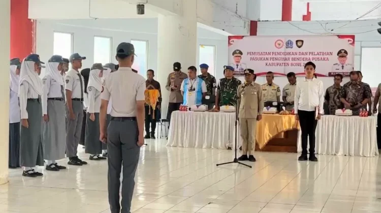 Bupati Bone Minta Calon Paskibraka 2026 Disiplin Jalani Pendidikan dan Pelatihan