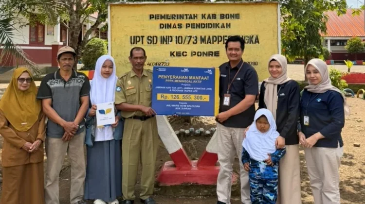 Taspen Salurkan Santunan Rp126 Juta untuk Ahli Waris PPPK