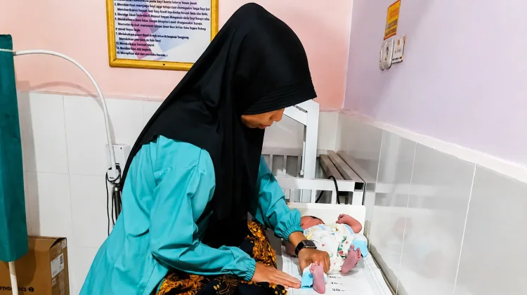 Bidan Puskesmas Paccing Ajak Ibu Sukseskan ASI Eksklusif Cegah Stunting
