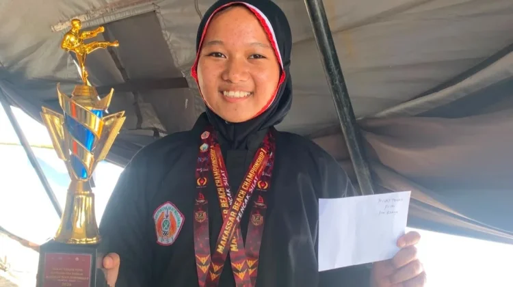 Pesilat Muda Athirah Bone Borong Dua Medali di Makassar