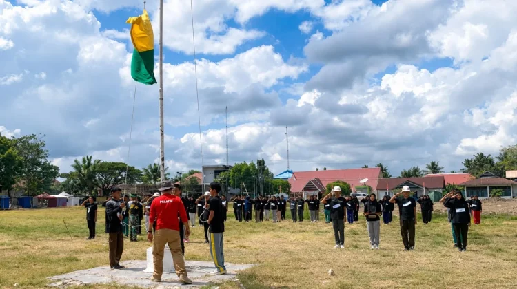 Sambut HUT RI ke-81, Paskibra Amali Berlatih Penuh Semangat