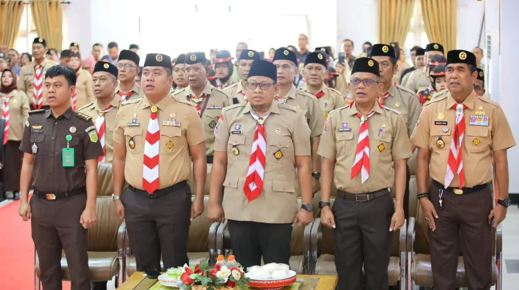 Kakan Kemenag Bone Hadiri Pelepasan Kontingen Jambore Nasional di Jakarta