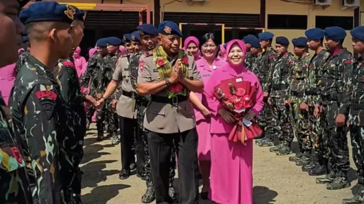 Batalyon C Pelopor Lepas Safiruddin Emban Amanah Baru
