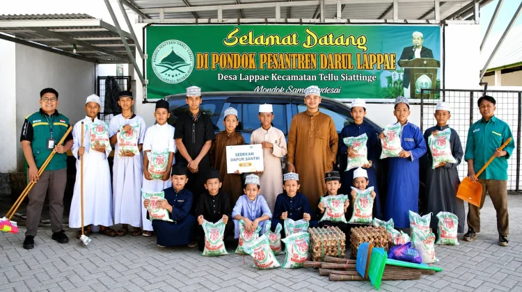 Bantuan Pangan Dukung Ketahanan Santri Darul Lappae