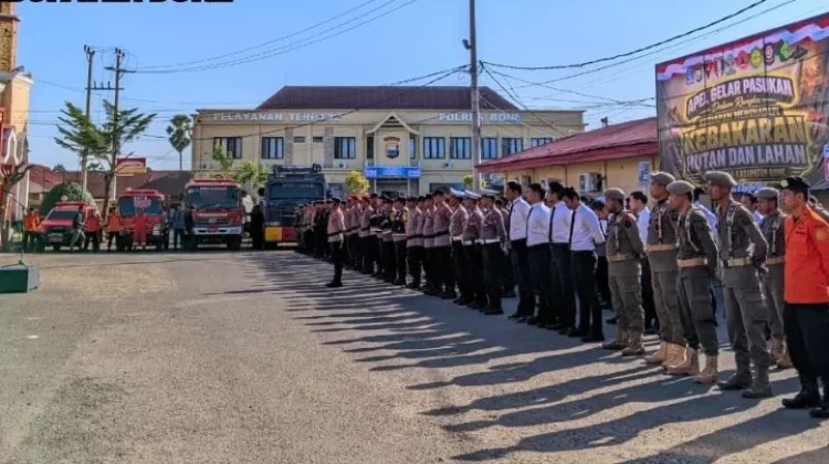 Polres Bone Pastikan Kesiapan Hadapi Ancaman Karhutla