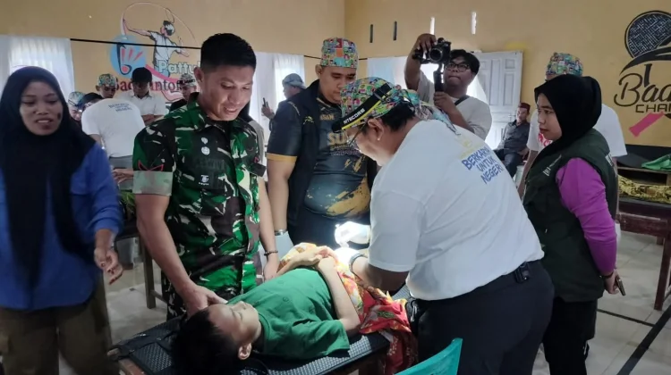 TMMD ke-129 Gelar Sunat Massal untuk Anak di Desa Pattuku