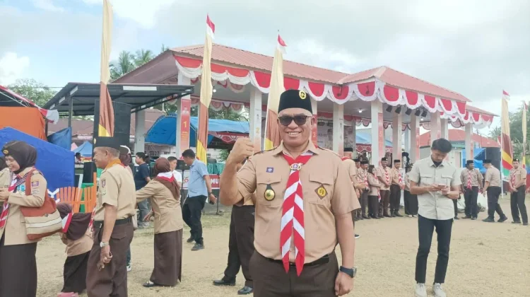 Legislator Bone H. Muslimin Apresiasi Perkemahan HUT Ke-65 Pramuka di Sibulue