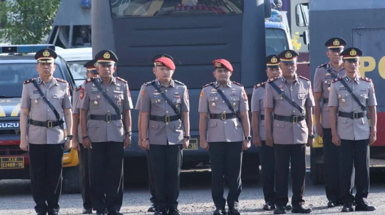 Polres Bone Lantik Pejabat Utama dan Kapolsek Jajaran