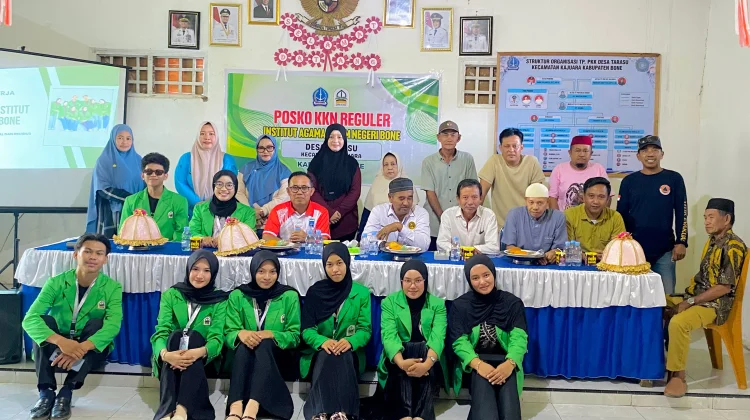 KKN IAIN Bone Posko 77 Tarasu Paparkan Program Kerja