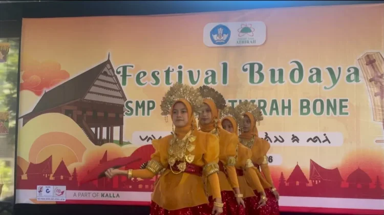 FESTARA SMP Islam Athirah Bone Resmi Dibuka, Usung Tema Pelestarian Budaya