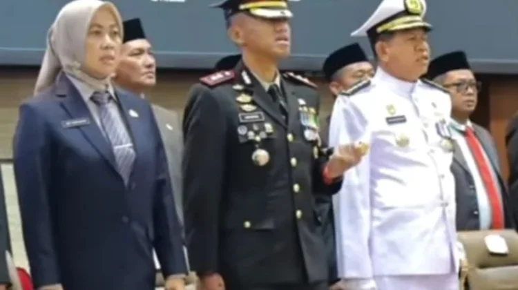 Kapolres Bone Hadiri Pengukuhan Calon Paskibra 2026