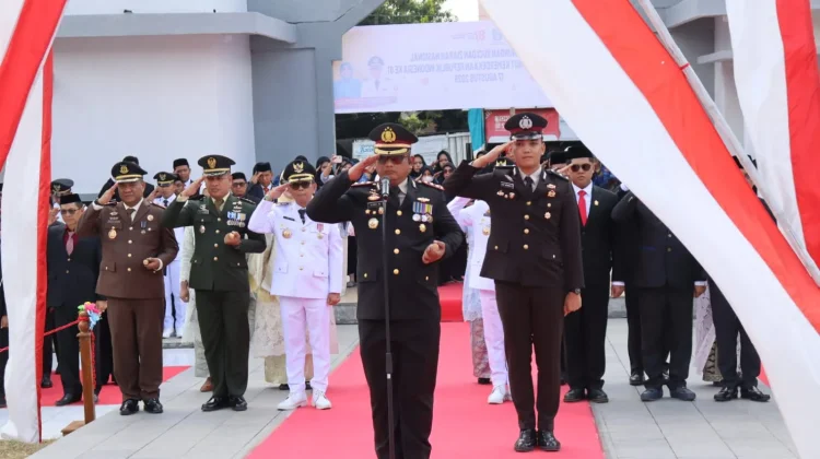 Kapolres Soppeng Pimpin Ziarah Nasional di TMP Salotungo