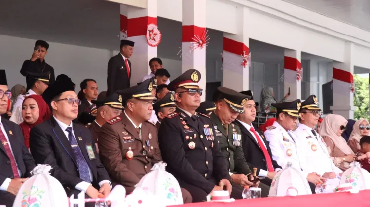 Kapolres Soppeng Hadiri Upacara HUT ke-81 RI, Jaga Persatuan
