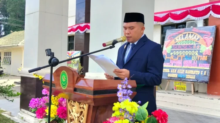 Ketua Pengadilan Negeri Sinjai Pimpin Upacara HUT ke-81 Mahkamah Agung
