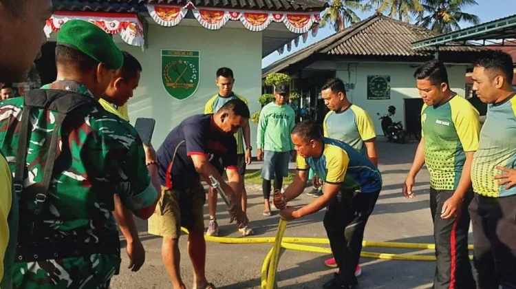Kodim Bone Simulasikan Pergerakan Pasukan dan Penanggulangan Kebakaran