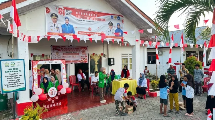 KKN IAIN Bone, Desa Awang Tangka Gelar Pesta Rakyat