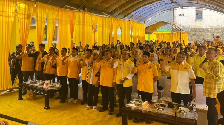 Kapolres Soppeng Hadiri Konsolidasi Golkar Sulsel Bersama Kader