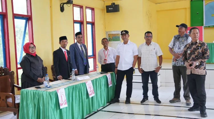 Wabup Sinjai Pantau Pilkades PAW di Empat Desa Tellulimpoe