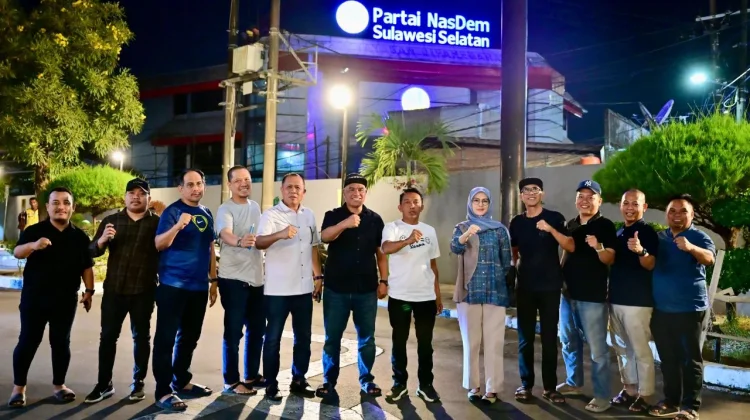 Konsolidasi Internal, Ketua Fraksi NasDem Bone Hadiri Rapat DPW Sulsel