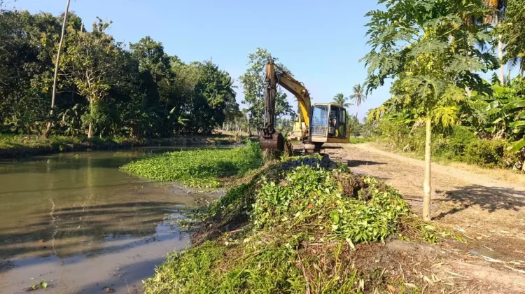 Pemkab Pinrang Percepat Normalisasi Saluran Sikkuala Demi Irigasi Sawah