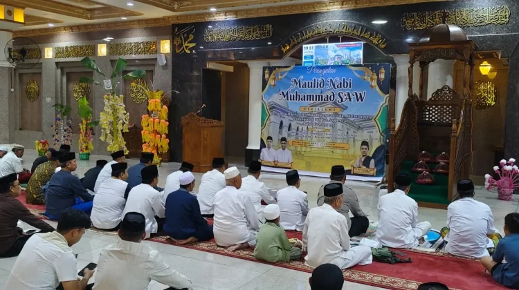 Wakapolres Soppeng Hadiri Maulid Nabi di Masjid Agung