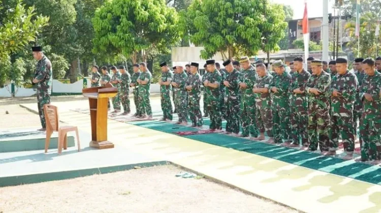 Kodim Soppeng Gelar Salat Istisqa di tengah Kemarau