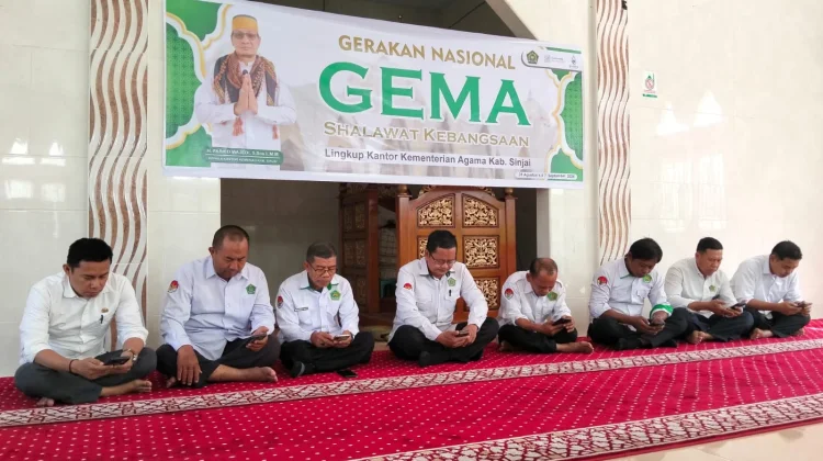 Kemenag Sinjai Ajak Jajaran KUA dan Madrasah Semarakkan Gema Selawat Kebangsaan