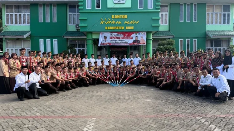 Santri Al-Ikhlas Ujung Ikuti Kemah Pramuka Provinsi