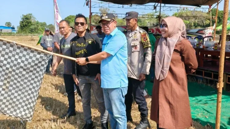 Pesta Rakyat Balap Motor Ojek Gabah TRT Resmi Dibuka