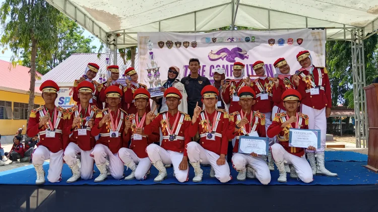 Tim Paskibra Adhiastra MAN 1 Sinjai Juara LKBB Tabe Competition Vol. 1