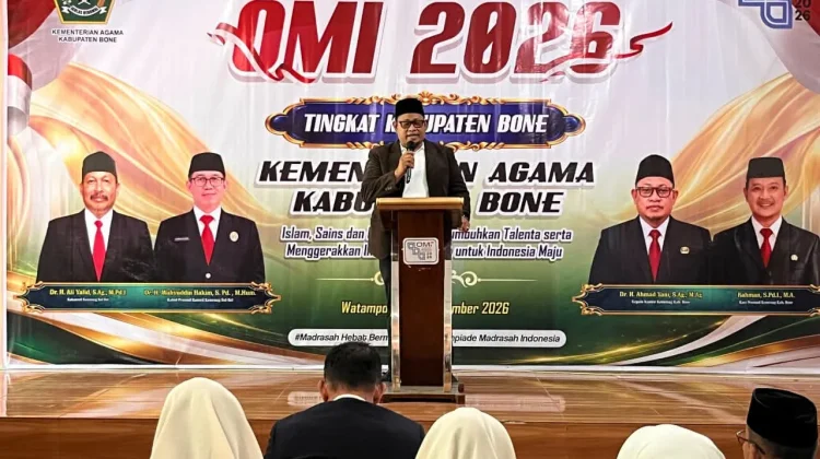 Sebanyak 1.381 Siswa Madrasah Bone Ikuti OMI 2026