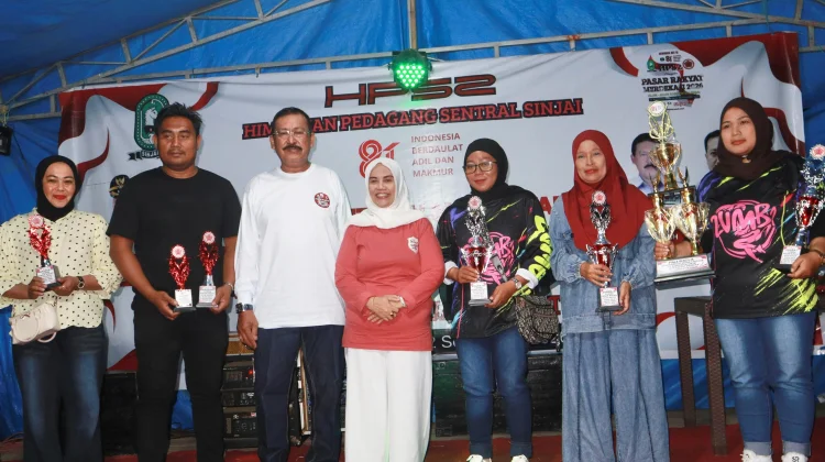 Pasar Rakyat Merdeka II Sinjai Catat Perputaran Ekonomi Rp1,7 Miliar