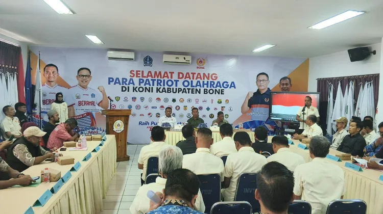 KONI Bone Gelar Rakerkab 2026, Matangkan Persiapan Tuan Rumah Porprov XVIII