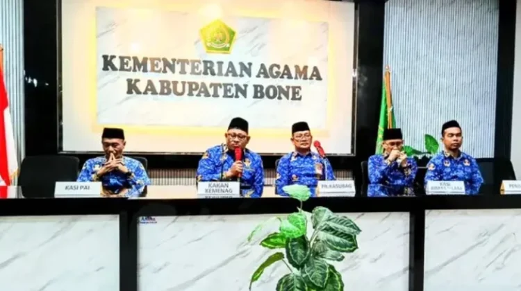 Kemenag Bone Percepat Sertifikasi Tanah Wakaf