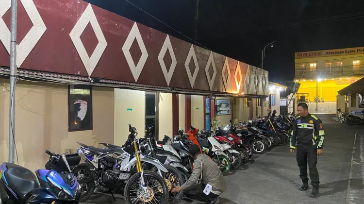 Satlantas Soppeng Tindak 27 Motor Berknalpot Brong