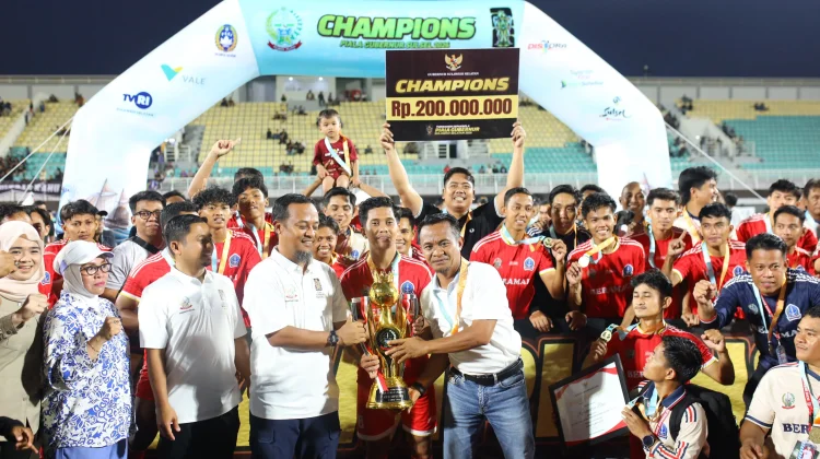Main 10 Orang, Bone Beramal FC Kunci Gelar Juara Piala Gubernur Sulsel 2026