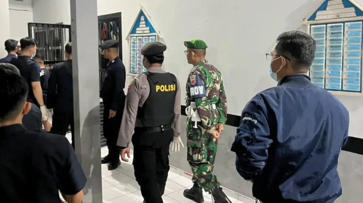 Polres Soppeng Razia Gabungan Blok Hunian Rutan Watansoppeng