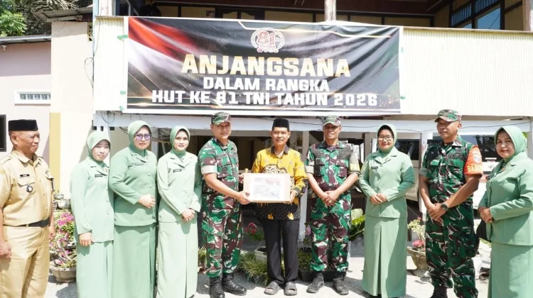 Kodim Soppeng Anjangsana Bersama Veteran jelang HUT TNI