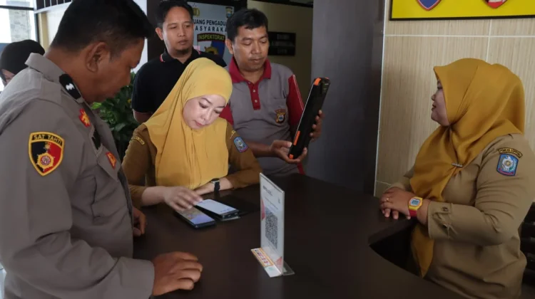 Personel Polres Soppeng Mulai Gunakan Identitas Digital